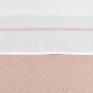 baby wieglaken Bies 75x100 cm Soft Pink