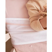 thumbnail: Meyco baby wieglaken Bies 75x100 cm Soft Pink