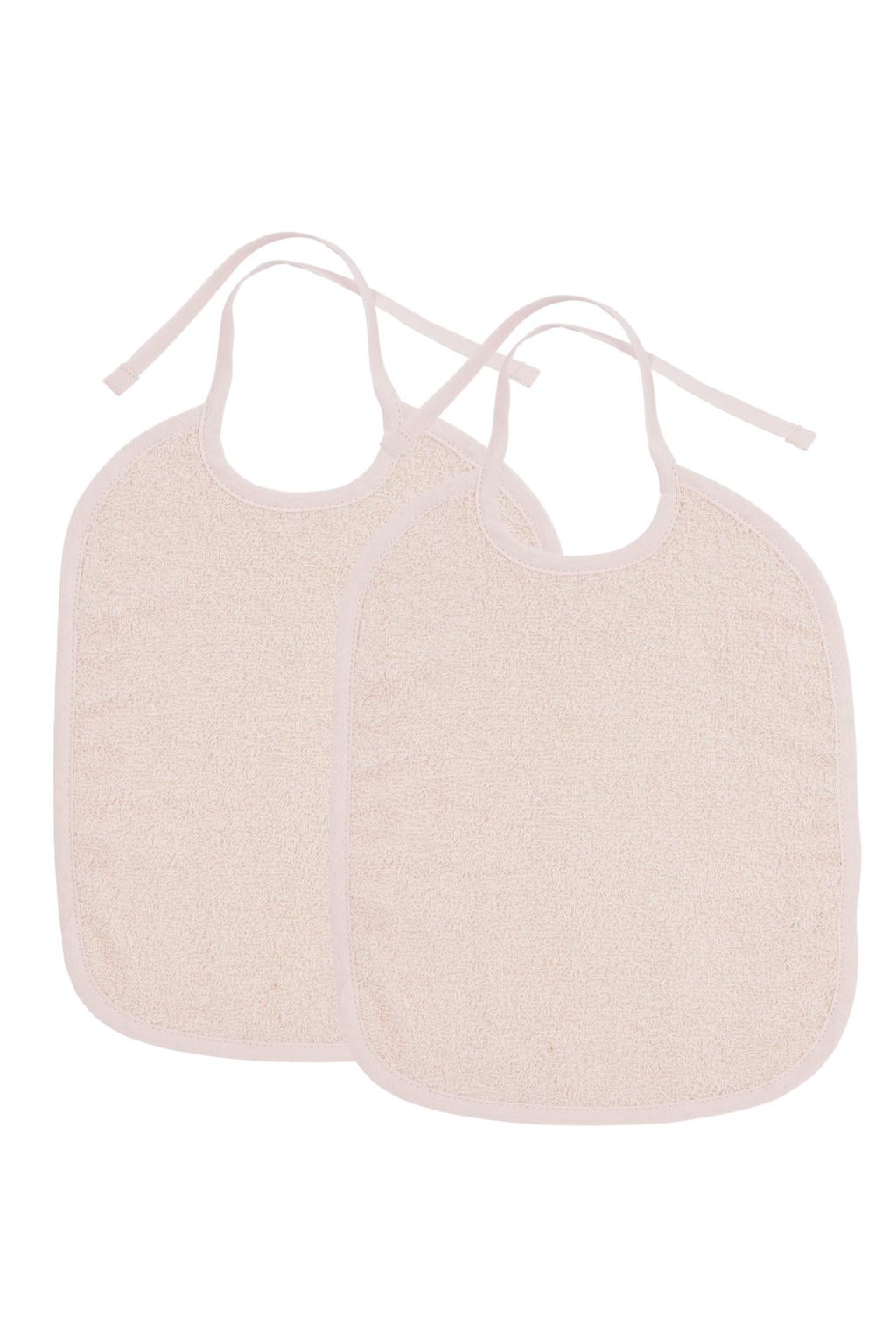 Meyco Slab Basic Badstof - Soft Pink (set van 2)