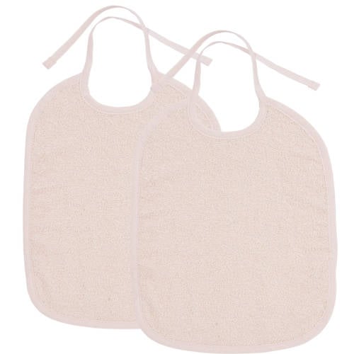 Meyco Slab Basic Badstof - set van 2 Soft Pink afbeelding