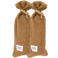 Meyco kruikenzak Basic Badstof 13xh35cm - Toffee (set van 2)