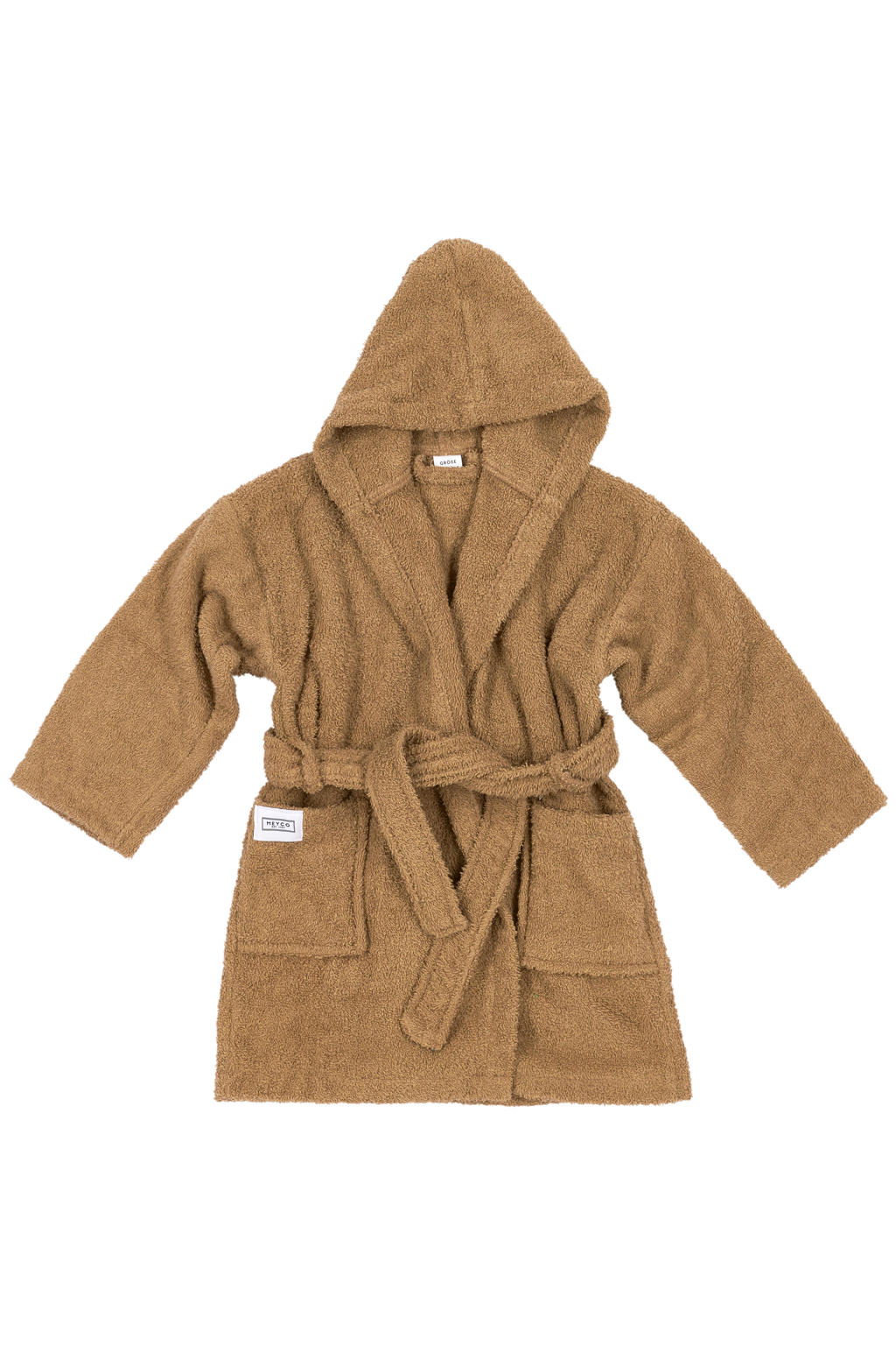 Meyco   badstof badjas Basic Toffee
