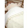 Meyco baby ledikantlaken Uni 100x150cm - Offwhite (set van 2)