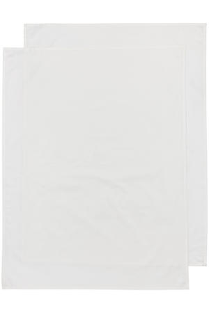 baby ledikantlaken Uni 100x150cm - Offwhite (set van 2)