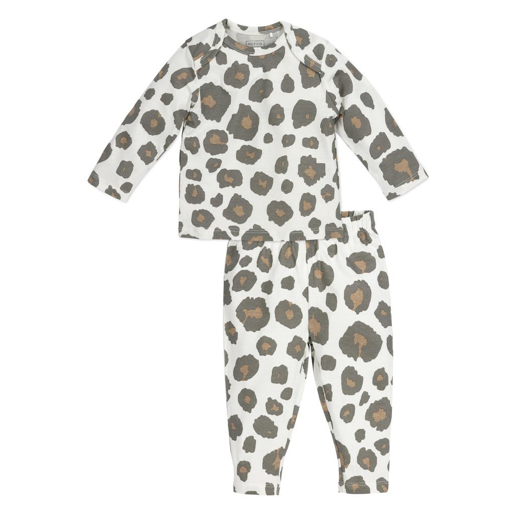 Meyco pyjama Panter Neutral