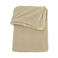 Meyco reversible baby wiegdeken Mini Knots Teddy 75x100 cm Sand
