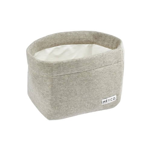 Meyco commodemand Small Knit Basic Sand Melange afbeelding