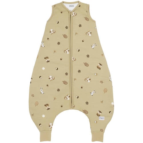Meyco babyslaapzak jumper Forest Animals Sand afbeelding