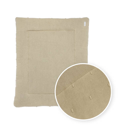Meyco boxkleed Mini Knots 77x97 cm Sand afbeelding