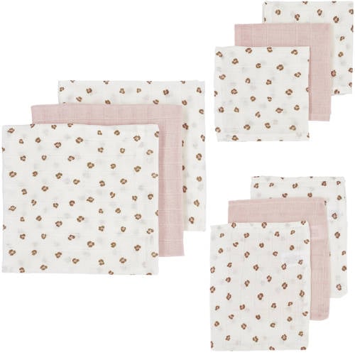 Meyco hydrofiele starterset Mini Panther - set van 9 Soft Pink afbeelding