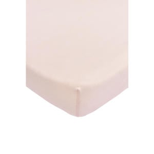 jersey hoeslaken boxmatras 75x95 cm Soft Pink