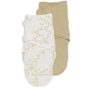 swaddle inbakerdoek Branches - Sand (set van 2)