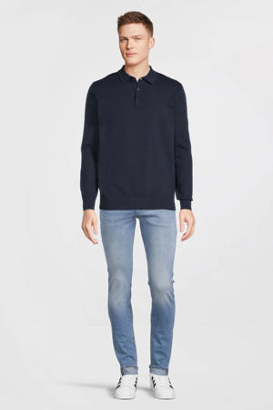 polo donkerblauw