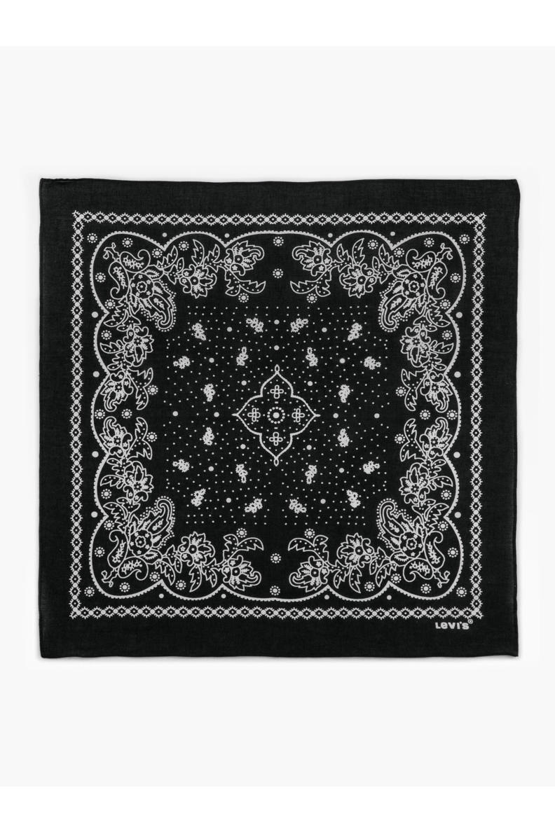 Levi's paisley print bandana in black