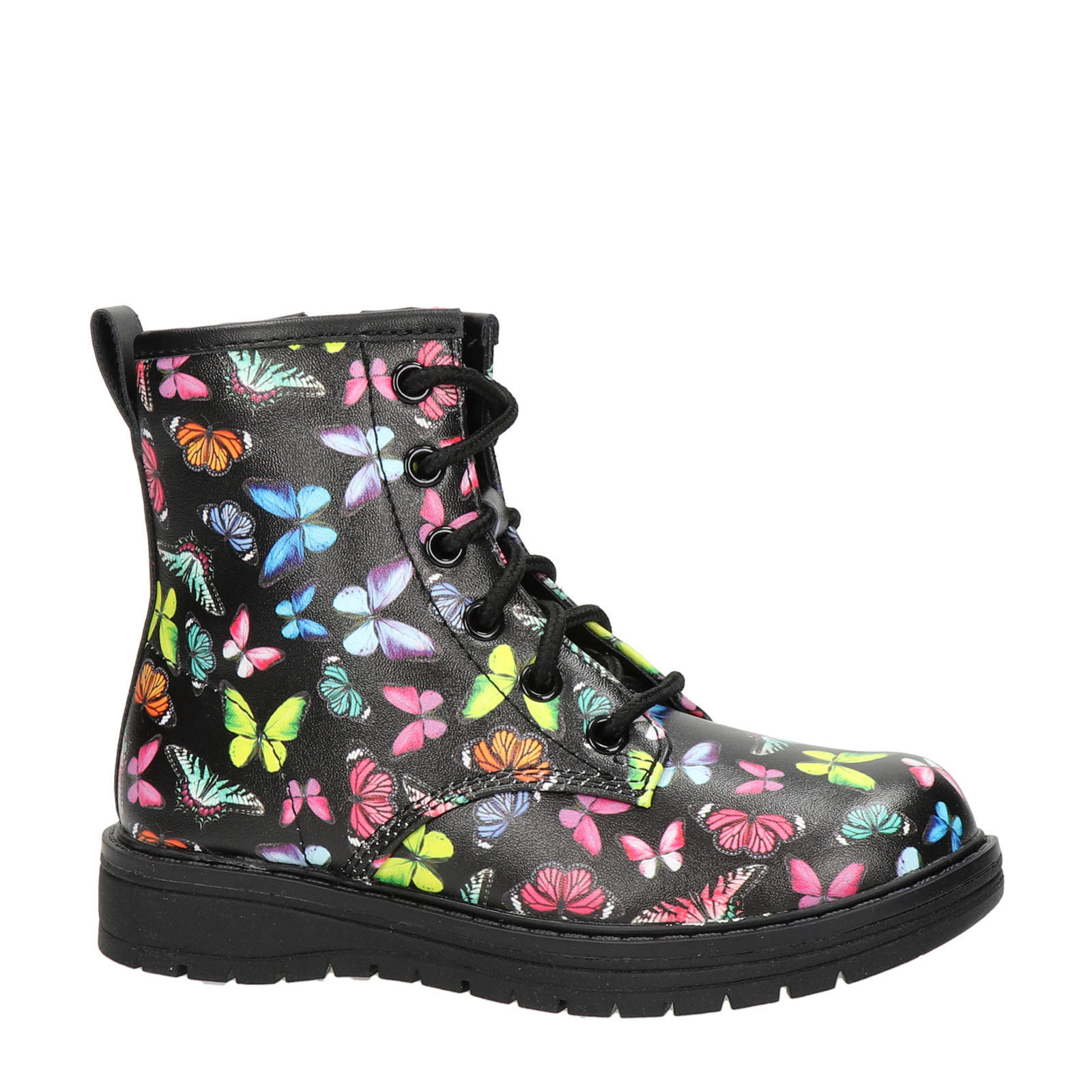 Skechers Gravlen veterboots met print zwart | wehkamp