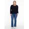 YOEK Travelstof longsleeve donkerblauw