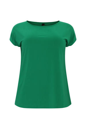 Travelstof T-shirt groen