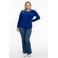YOEK Travelstof longsleeve blauw