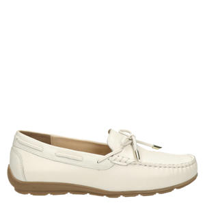 Alabama Sport HS leren mocassins ecru
