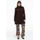 YOEK A-lijn blazer travelstof donkerbruin