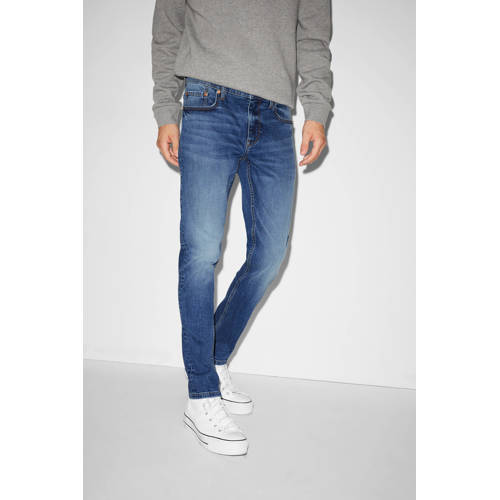The Denim Denim C&a Skinny Jeans-lycra® in het Zwart voor heren Heren Kleding voor voor Jeans voor Skinny jeans 
