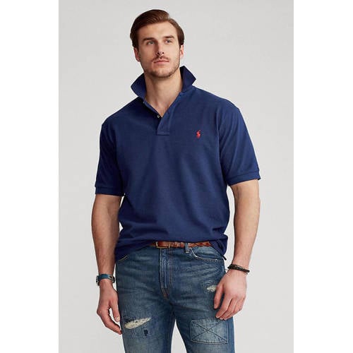 POLO Ralph Lauren Big & Tall regular fit polo donkerblauw afbeelding
