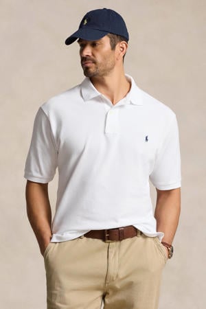 regular fit polo Plus Size white
