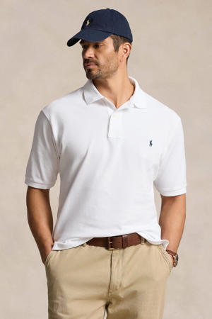 regular fit polo Plus Size white