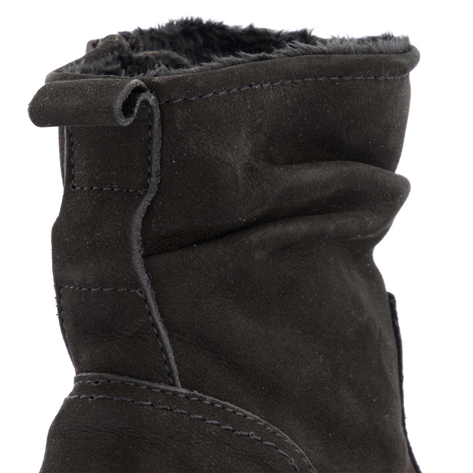 Hush Puppies suède enkellaarzen zwart | wehkamp