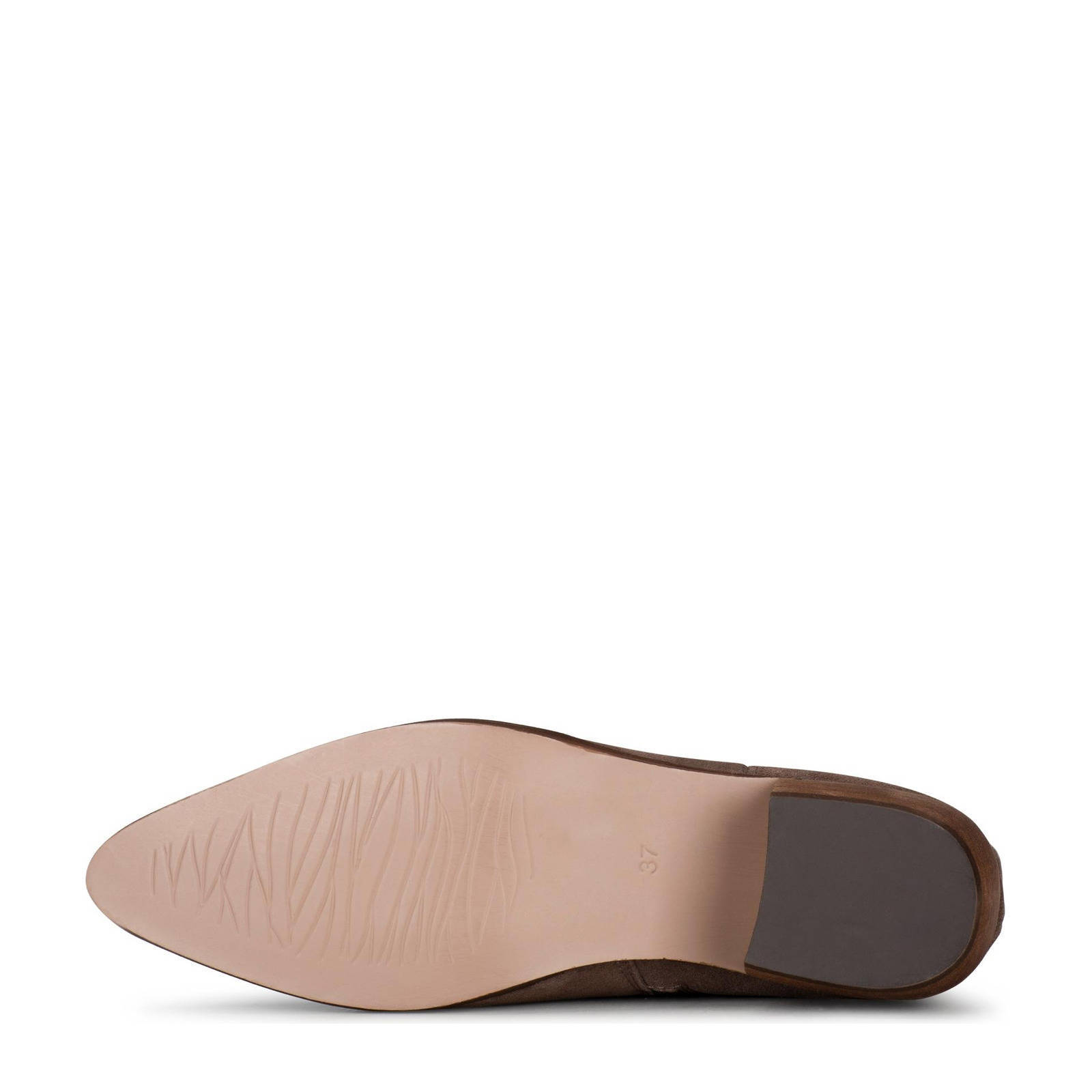 PS Poelman suede cowboylaarzen taupe | wehkamp