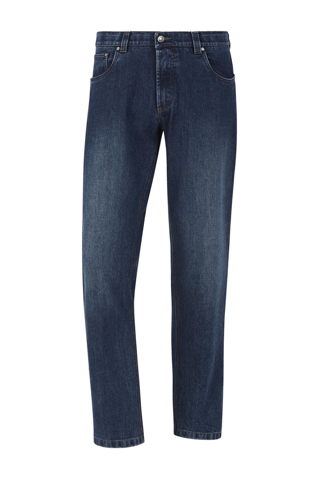 Jan Vanderstorm loose fit jeans  STANLY Plus Size donkerblauw