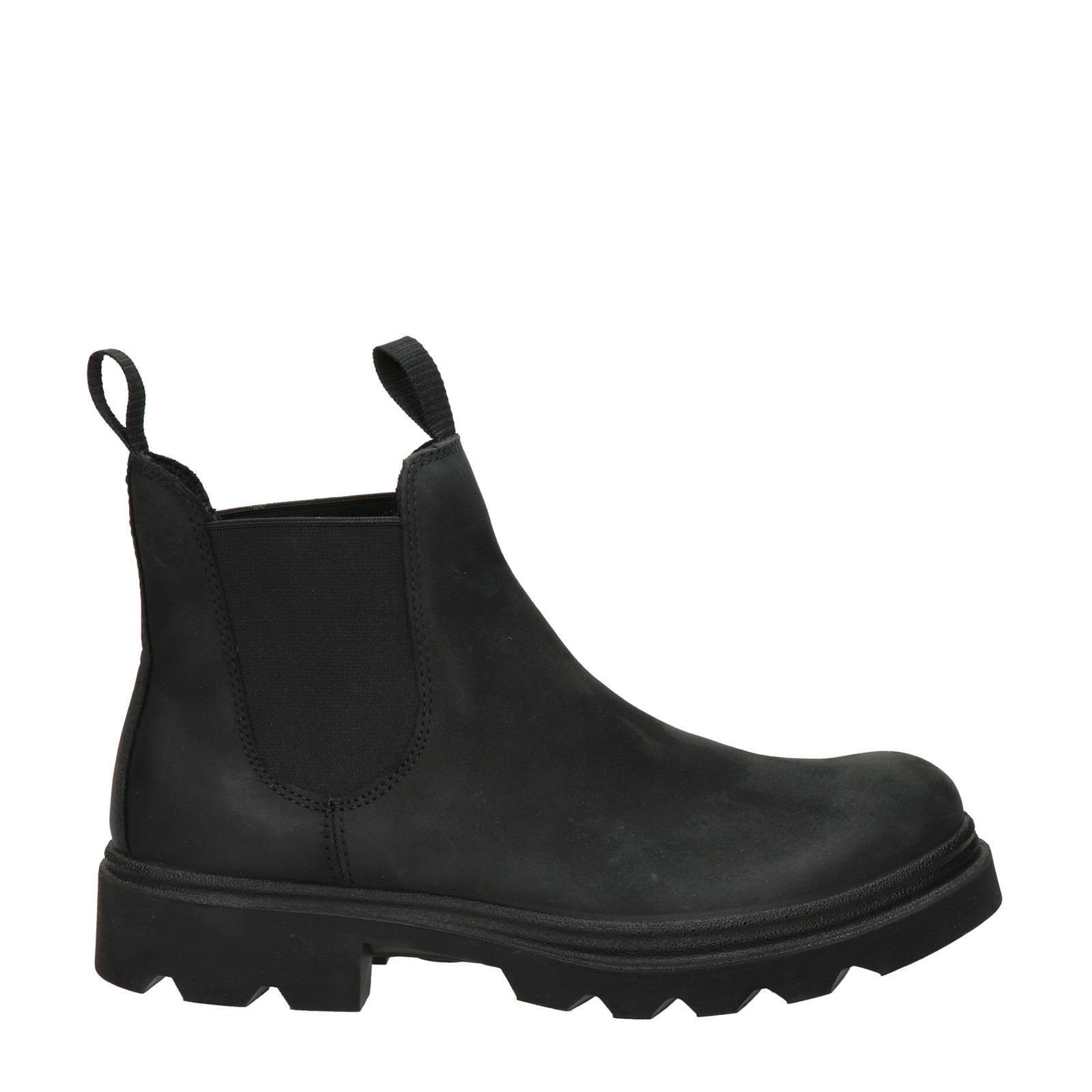 Heren Schoenen wehkamp Heren Schoenen Laarzen Enkellaarzen Grainer nubuck  chelsea boots zwart pakbiss.com