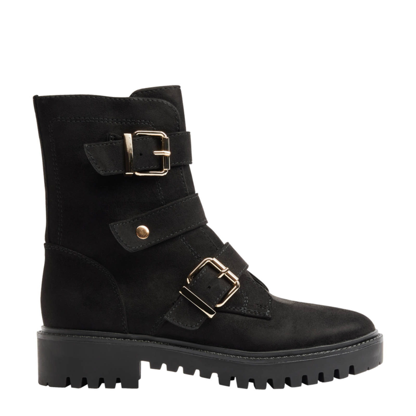 Graceland bikerboots zwart | wehkamp
