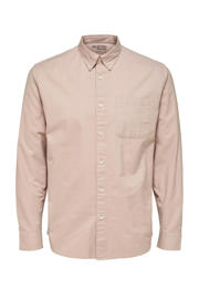 thumbnail: Selected regular fit overhemd SLHREGRICK-OX met katoen shadow gray