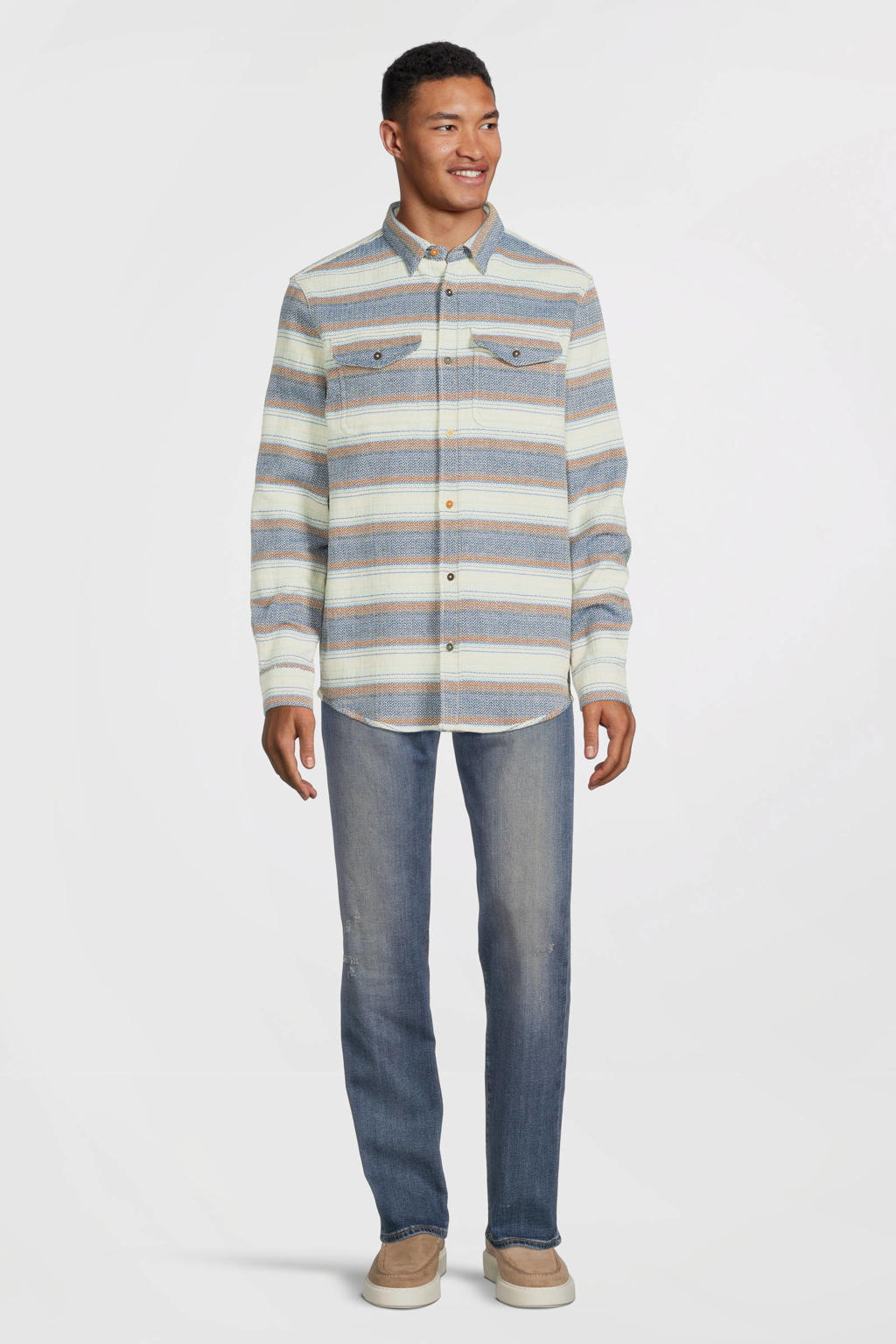 Levi's 501 straight leg jeans med indigo