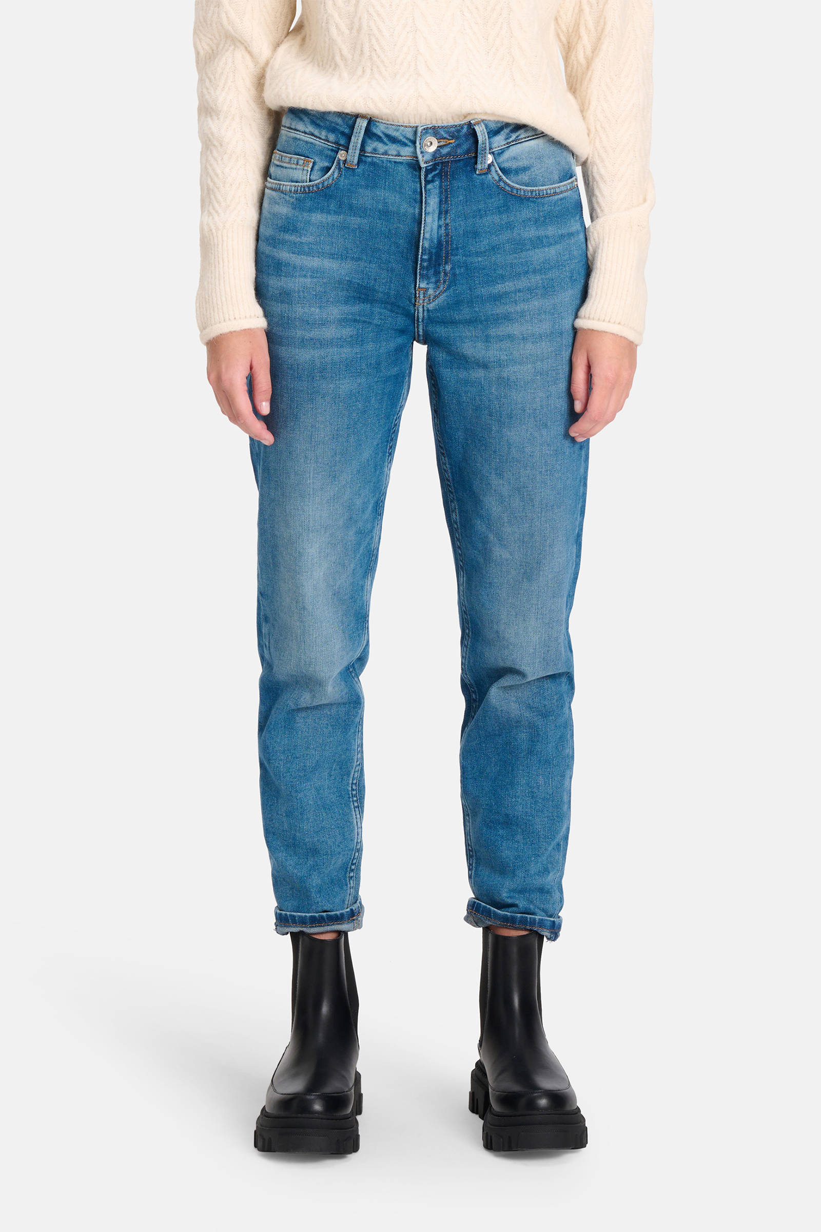 Amazon Dames Kleding Broeken & Jeans Jeans Tapered Jeans Dames tapered jeans tapered trend 