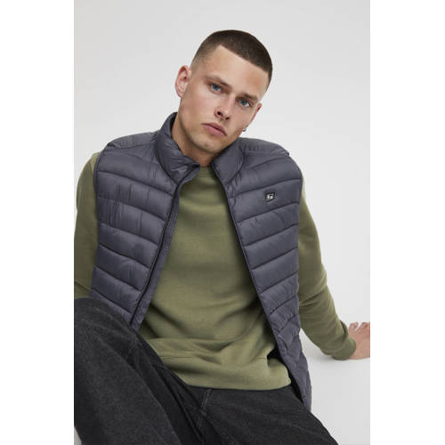 Blend sweater oil green afbeelding