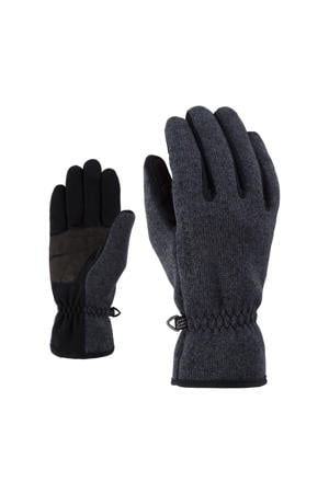 handschoenen zwart melange