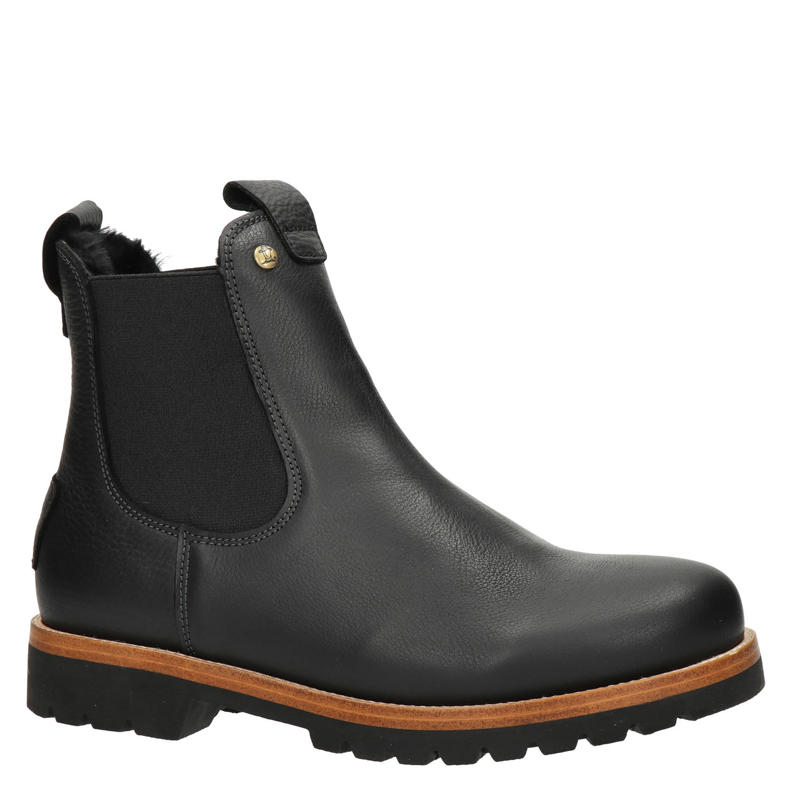 Panama Jack Burton Igloo leren chelsea boots zwart wehkamp