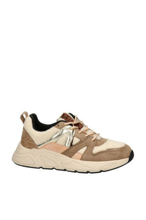   teddy sneakers taupe/multi
