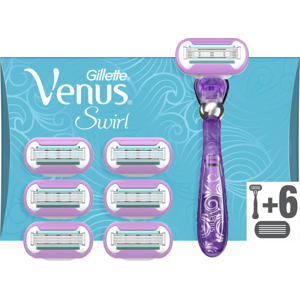 Wehkamp Gillette Venus Deluxe Smooth Swirl Scheermesje - 6 Navulmesjes aanbieding