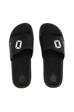Spry 21 badslippers zwart