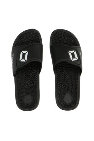 Spry 21 badslippers zwart