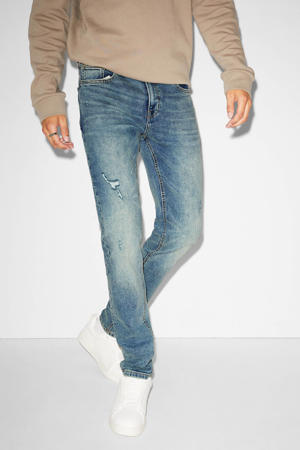 skinny jeans blauw