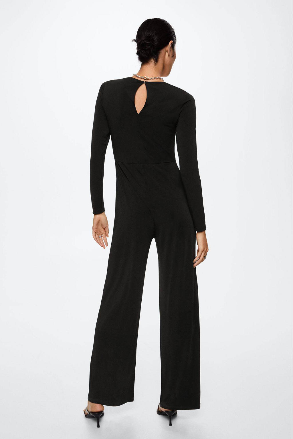 Mango jumpsuit zwart kopen? in huis wehkamp