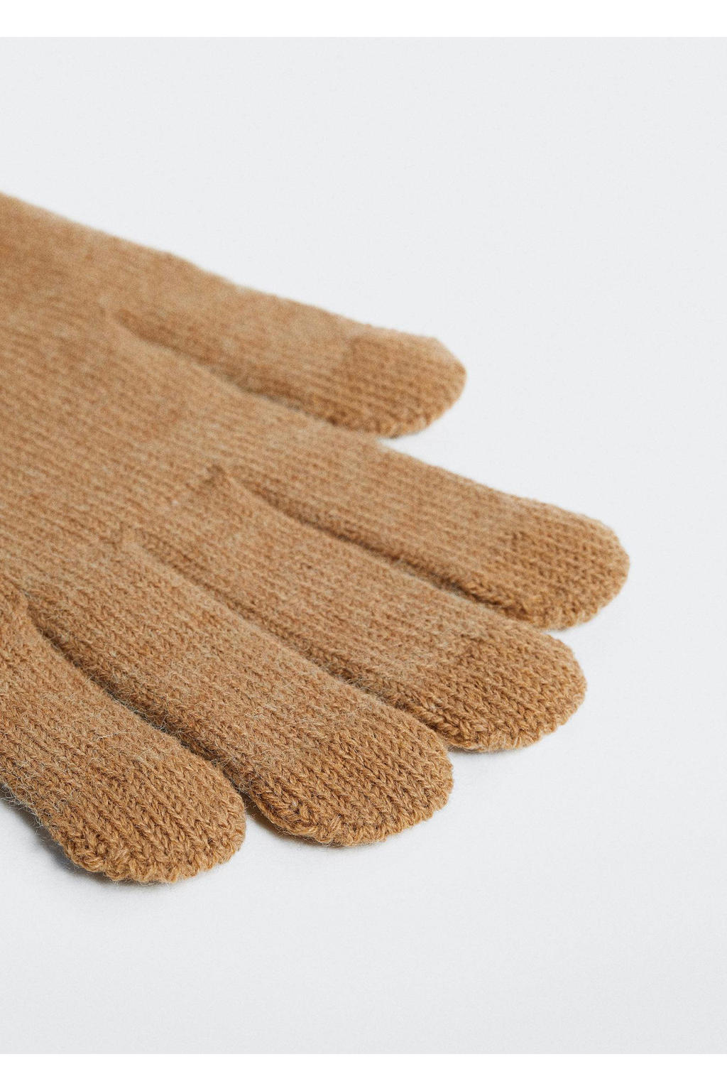 Mango Man touchscreen handschoenen beige wehkamp