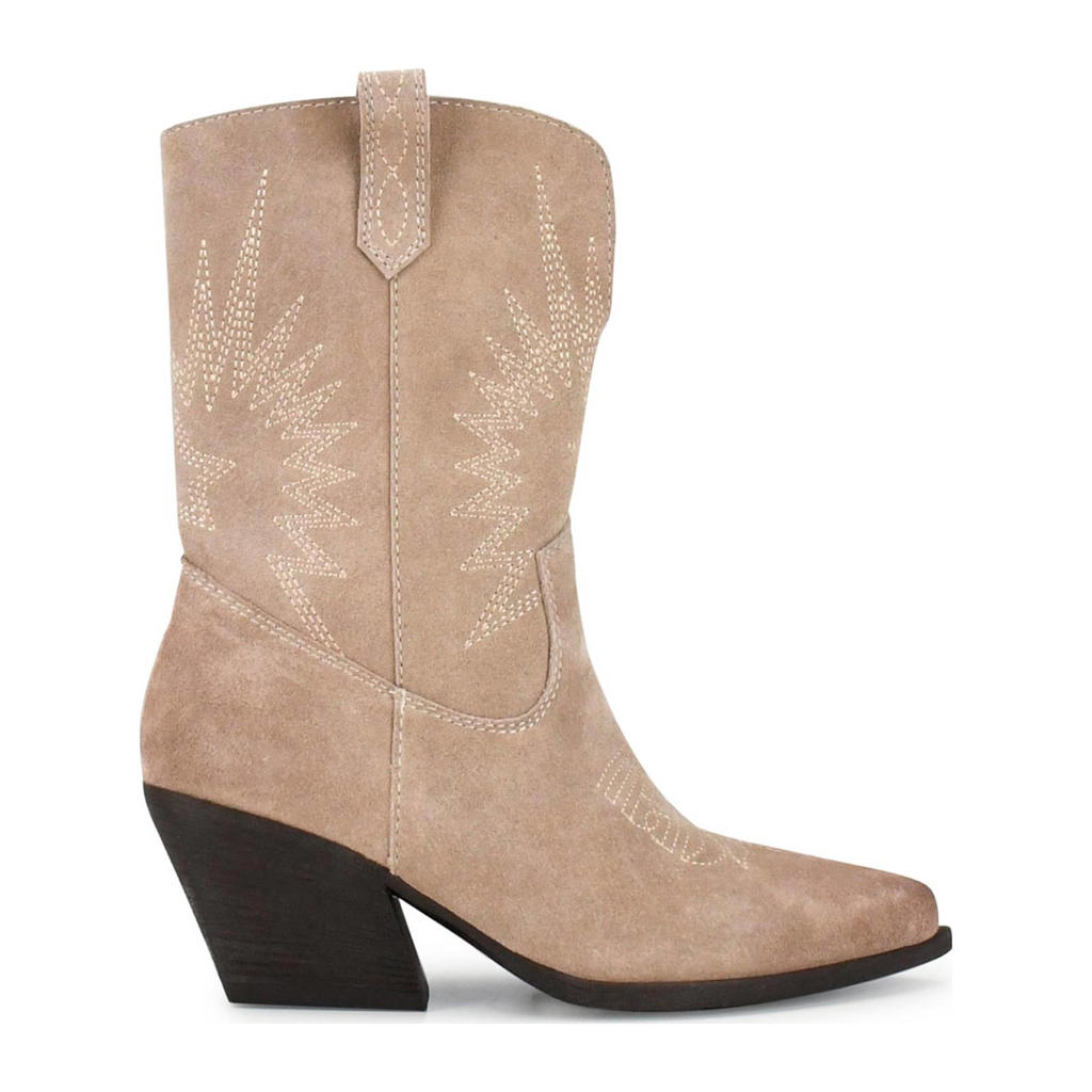 Dames Enkellaarzen Cowboy Laarzen Chunky Dames Enkellaarzen Cowboy Laarzen Chunky