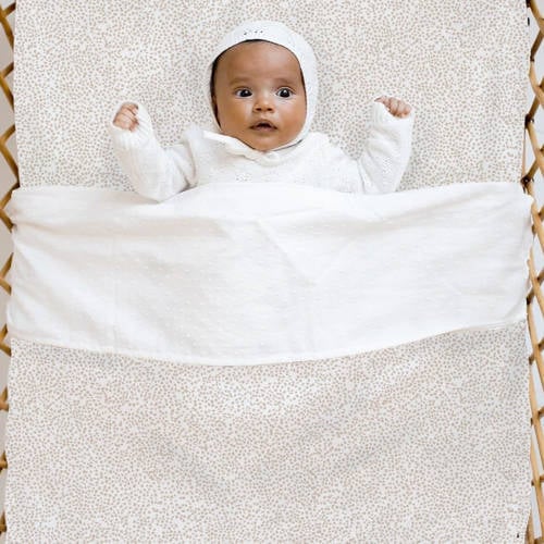 Yumi Baby jersey wieghoeslaken 70x100 cm Confetti