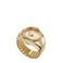 Fossil horloge ES5246 Watch Ring goudkleurig