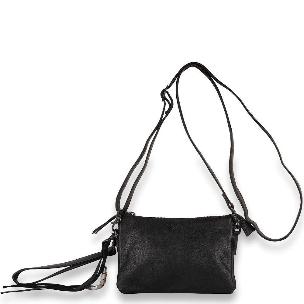 Legend leren crossbody tas Como zwart wehkamp